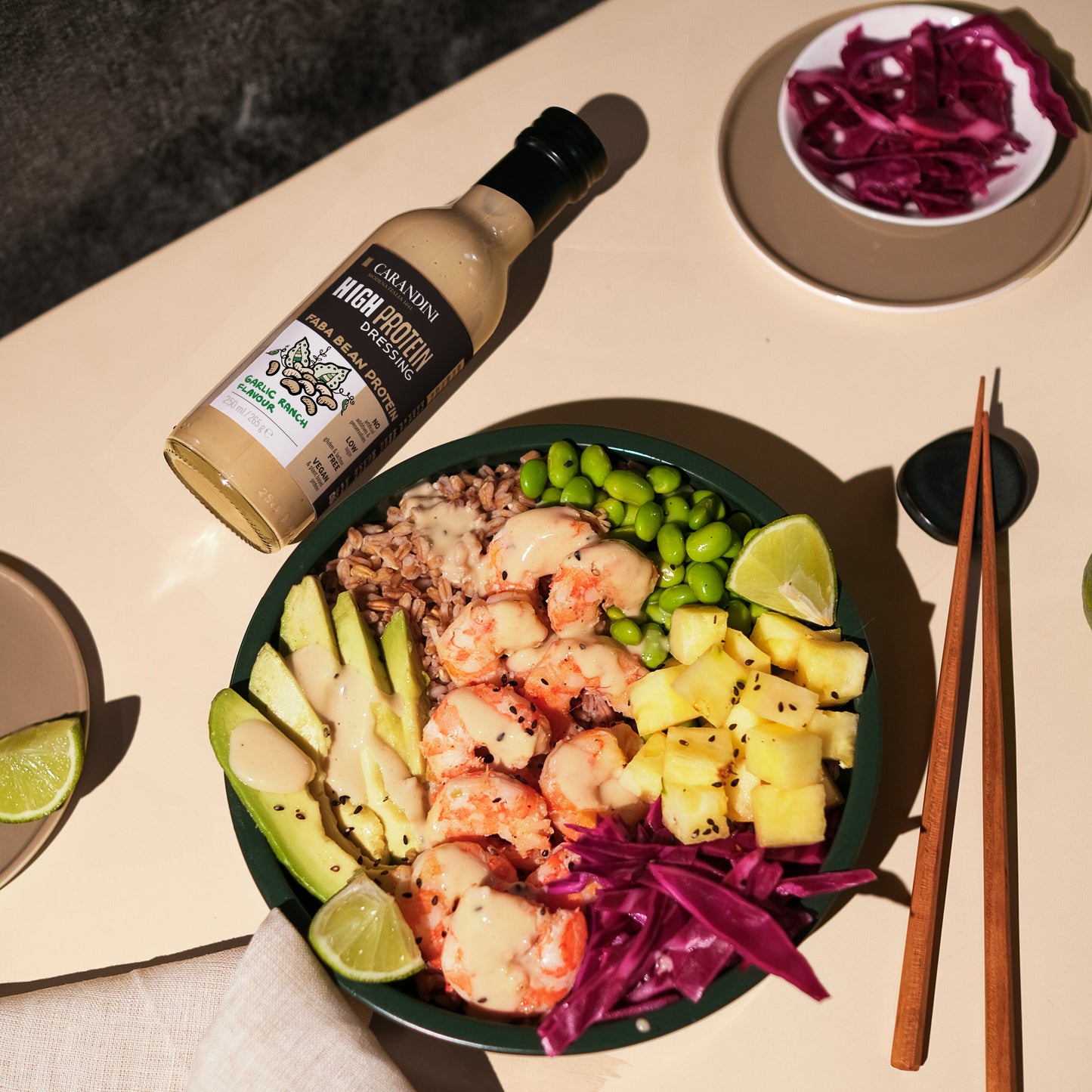 HIGH PROTEIN DRESSING con Proteine della Fava - GUSTO RANCH ALL'AGLIO