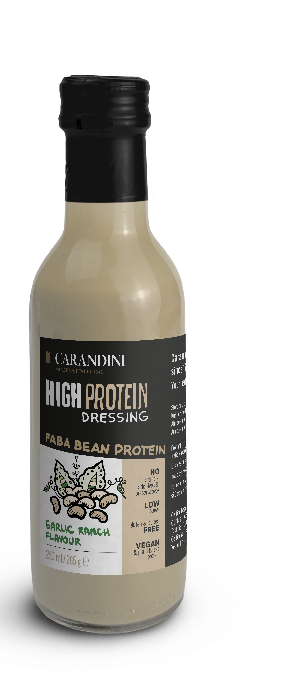 <tc>HIGH PROTEIN DRESSING with Faba Bean Protein - GARLIC RANCH FLAVOR</tc>