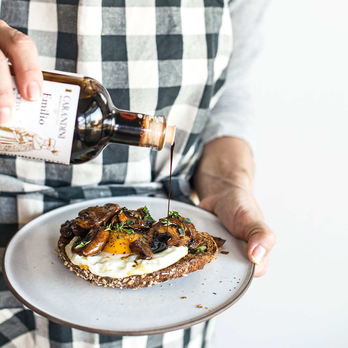 DUO KIT Degustazione EMILIO Oro Aceto Balsamico di Modena IGP e BIANCA Condimento Bianco