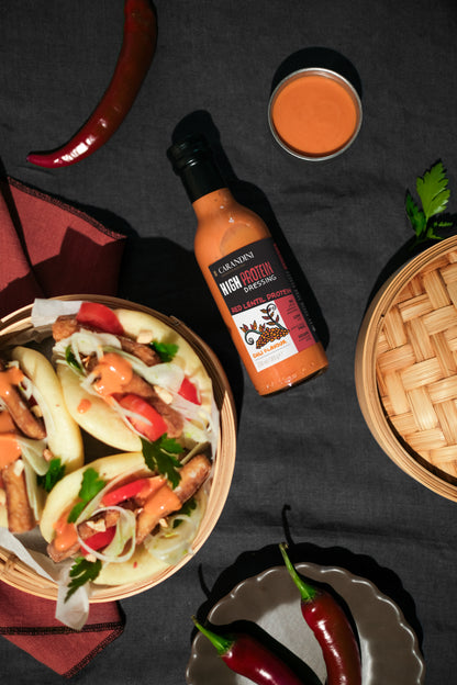 <tc>HIGH PROTEIN DRESSING with RED LENTIL PROTEIN - CHILI FLAVOR </tc>