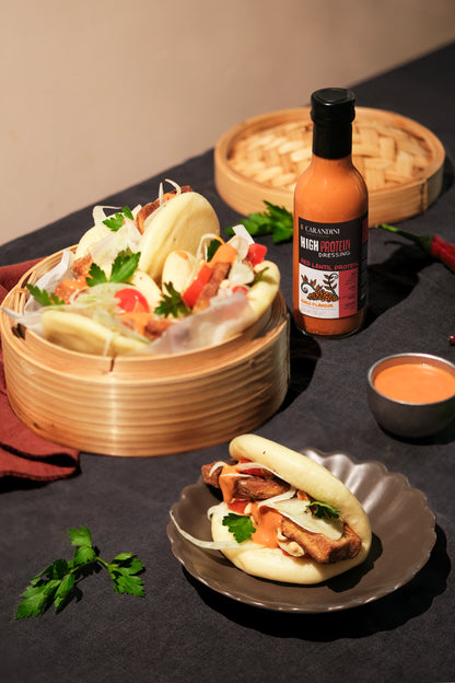 <tc>HIGH PROTEIN DRESSING with RED LENTIL PROTEIN - CHILI FLAVOR </tc>