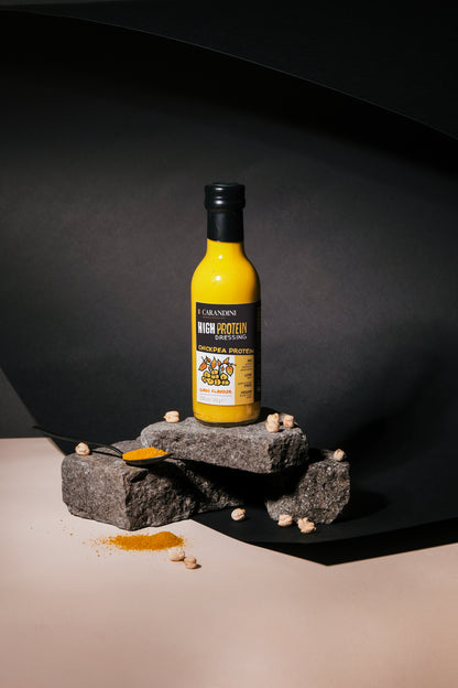 <tc>HIGH PROTEIN DRESSING with Chickpea Protein  - CURRY FLAVOR</tc>
