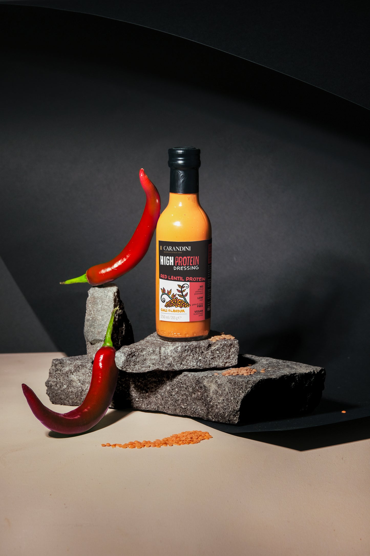 <tc>HIGH PROTEIN DRESSING with RED LENTIL PROTEIN - CHILI FLAVOR </tc>