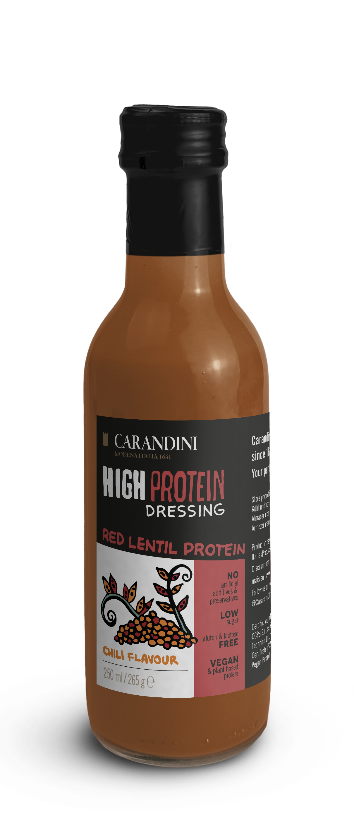 <tc>HIGH PROTEIN DRESSING with RED LENTIL PROTEIN - CHILI FLAVOR </tc>