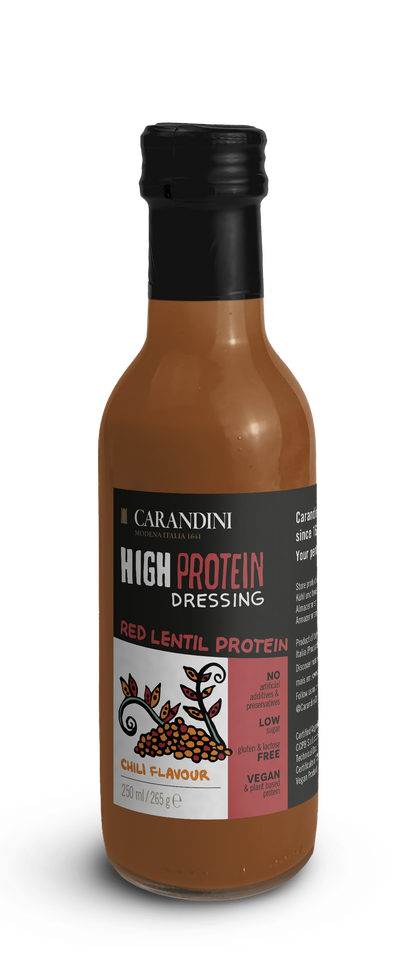 <tc>HIGH PROTEIN DRESSING with RED LENTIL PROTEIN - CHILI FLAVOR </tc>