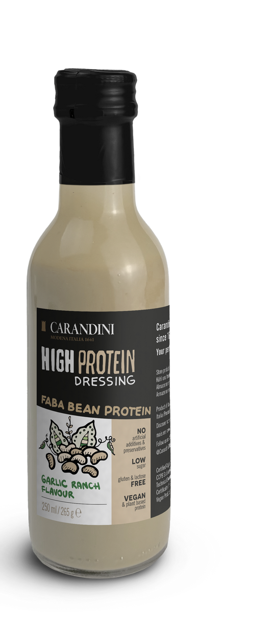 HIGH PROTEIN DRESSING con Proteine della Fava - GUSTO RANCH ALL'AGLIO