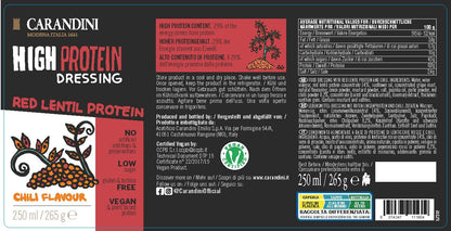 <tc>HIGH PROTEIN DRESSING with RED LENTIL PROTEIN - CHILI FLAVOR </tc>