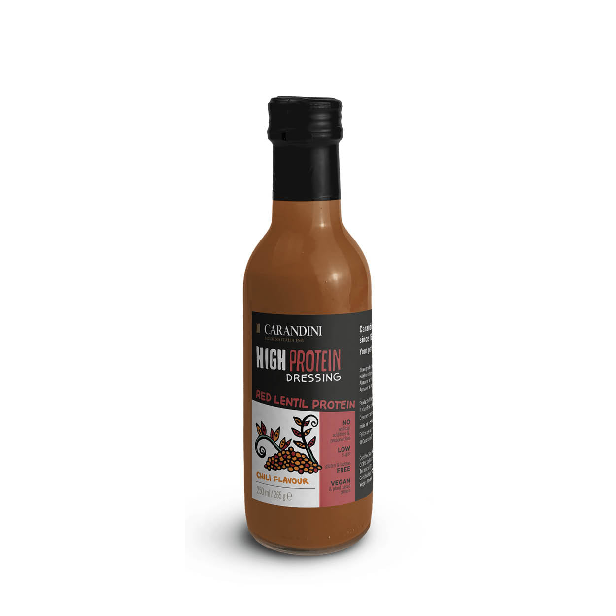 HIGH PROTEIN DRESSING con Proteine delle Lenticchie Rosse - GUSTO PICCANTE
