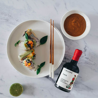 DUO KIT GIUSEPPE Aceto Balsamico di Modena IGP Invecchiato & LUCIA Condimento Nero con Aceto di Riso