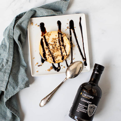 DUO KIT GIUSEPPE Aceto Balsamico di Modena IGP Invecchiato & LUCIA Condimento Nero con Aceto di Riso