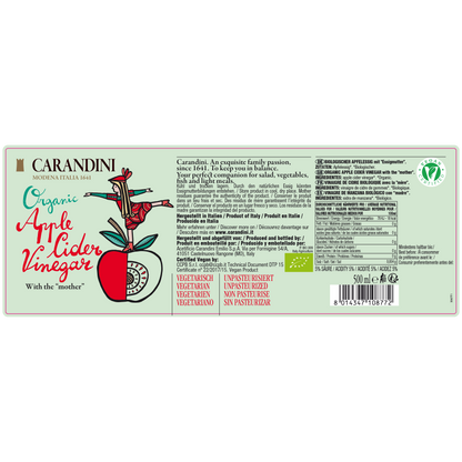 Organic Apple Cider Vinegar with "the mother"