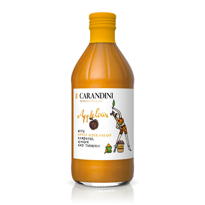 Applelixir with Apple Cider Vinegar, Kombucha, Ginger and Turmeric