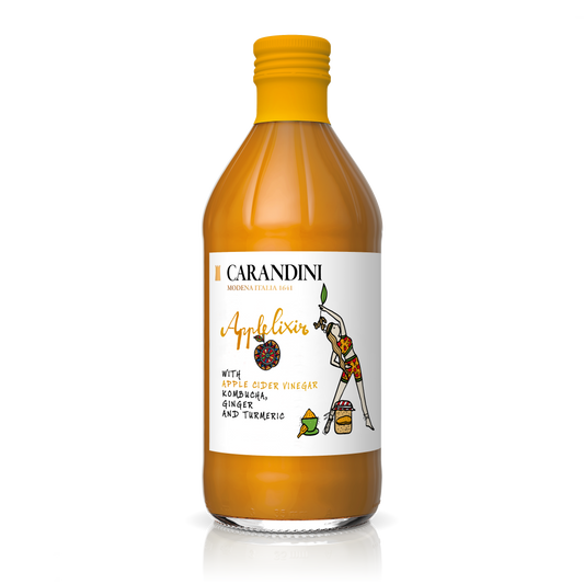 Applelixir con Aceto di Mele, Kombucha, Zenzero e Curcuma