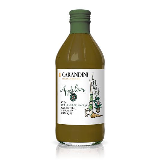 Applelixir with Apple Cider Vinegar, Matcha Tea, Spirulina and Mint