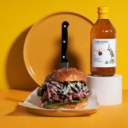 Applelixir with Apple Cider Vinegar, Kombucha, Ginger and Turmeric