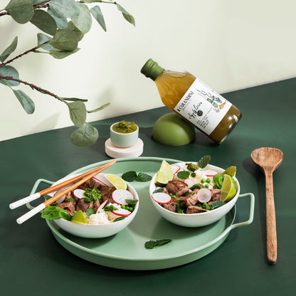 Applelixir with Apple Cider Vinegar, Matcha Tea, Spirulina and Mint