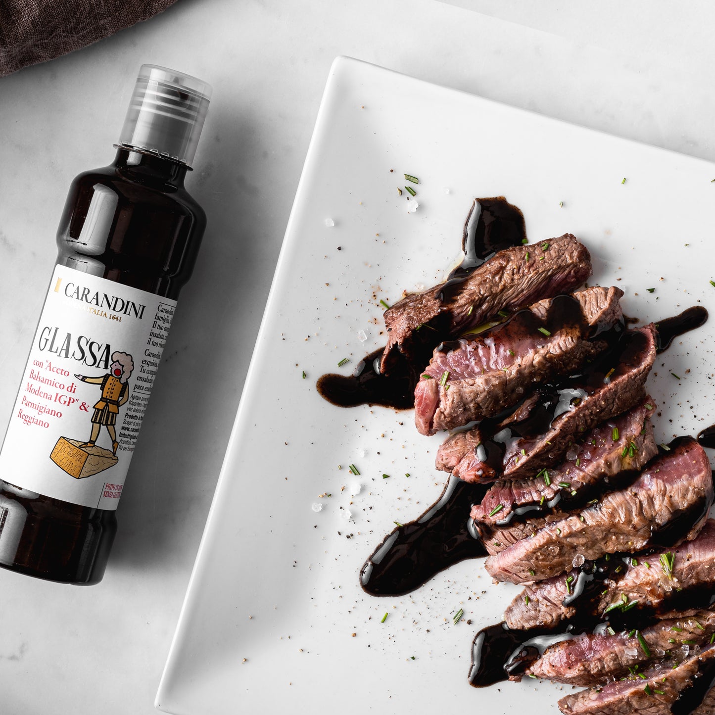 ITALIAN CHEESE DRESSING con Aceto Balsamico di Modena e Parmigiano Reggiano