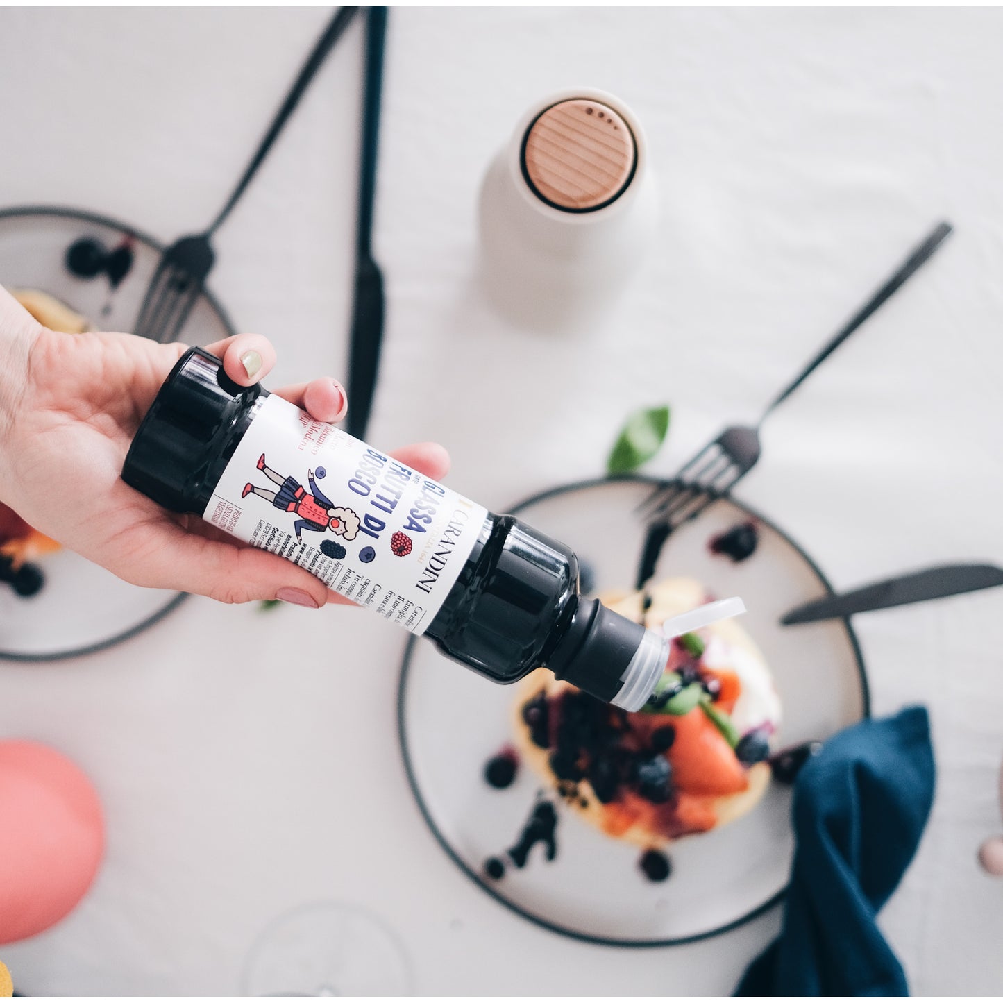 Glassa gusto Frutti di bosco con Aceto Balsamico di Modena IGP